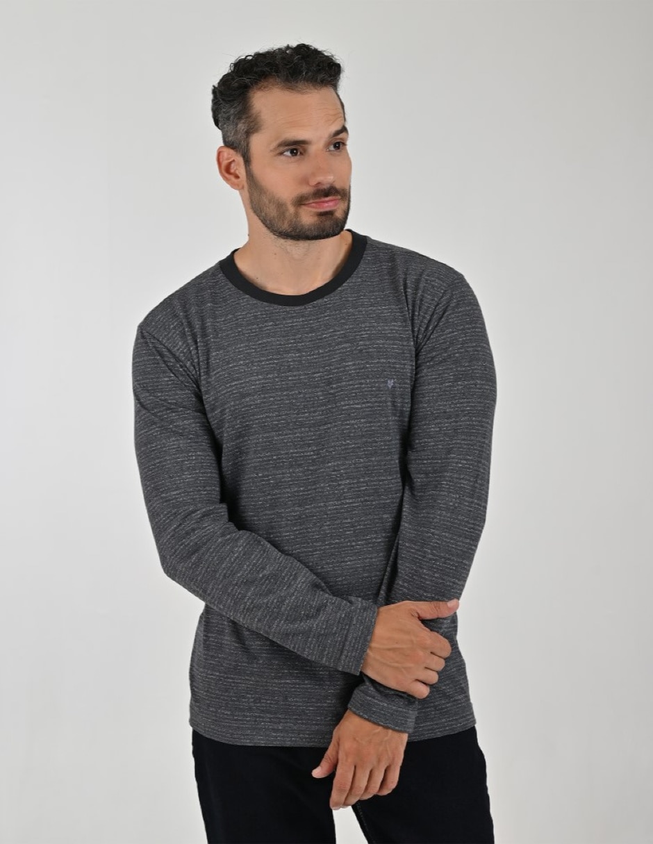 Playera cuello redondo para hombre 1