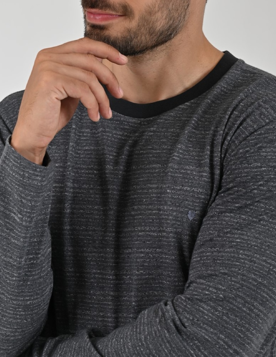 Playera cuello redondo para hombre 2