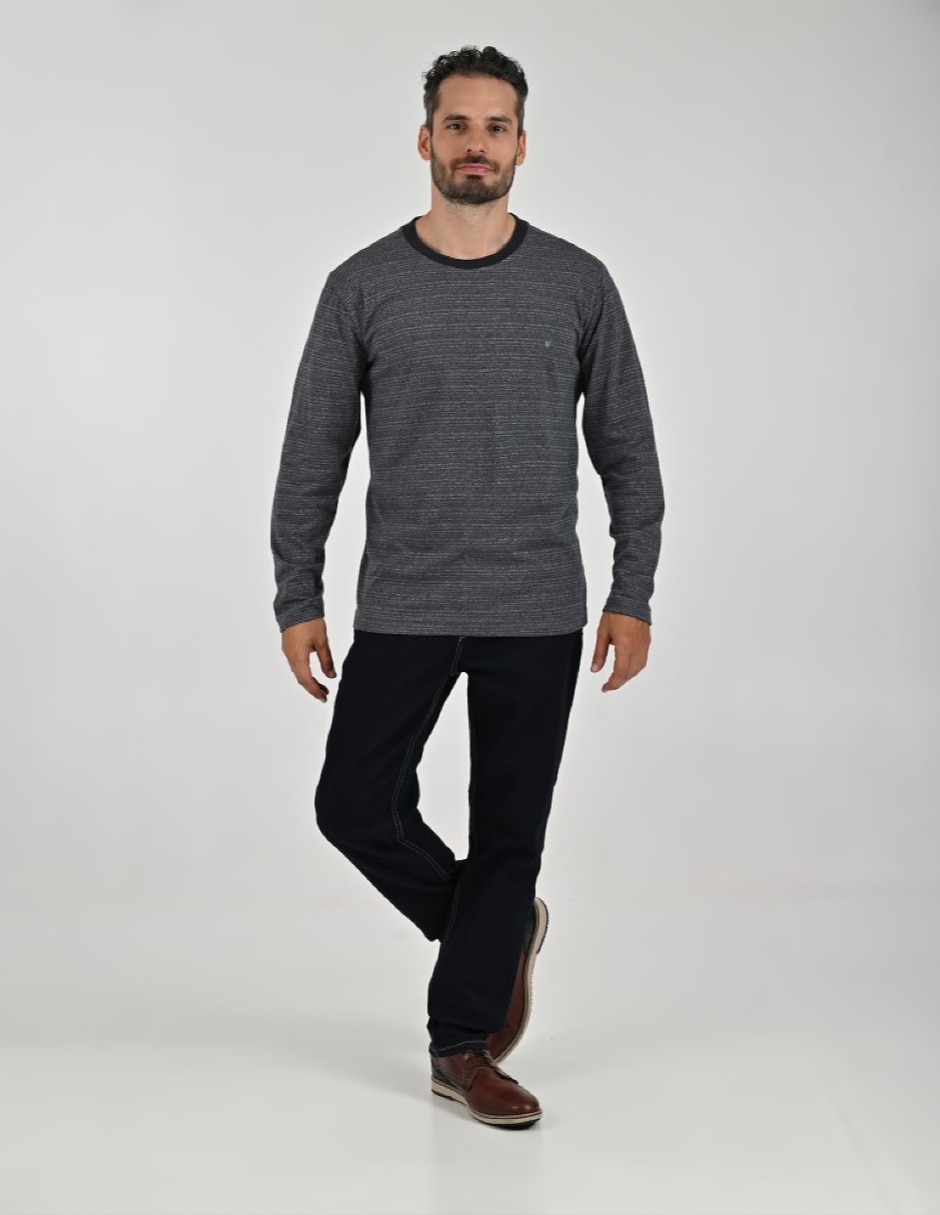 Playera cuello redondo para hombre 5
