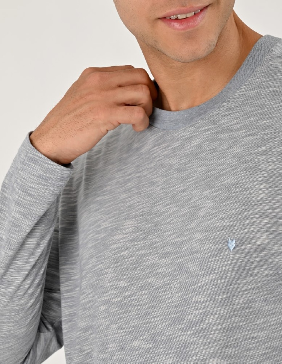 Playera cuello redondo para hombre 2