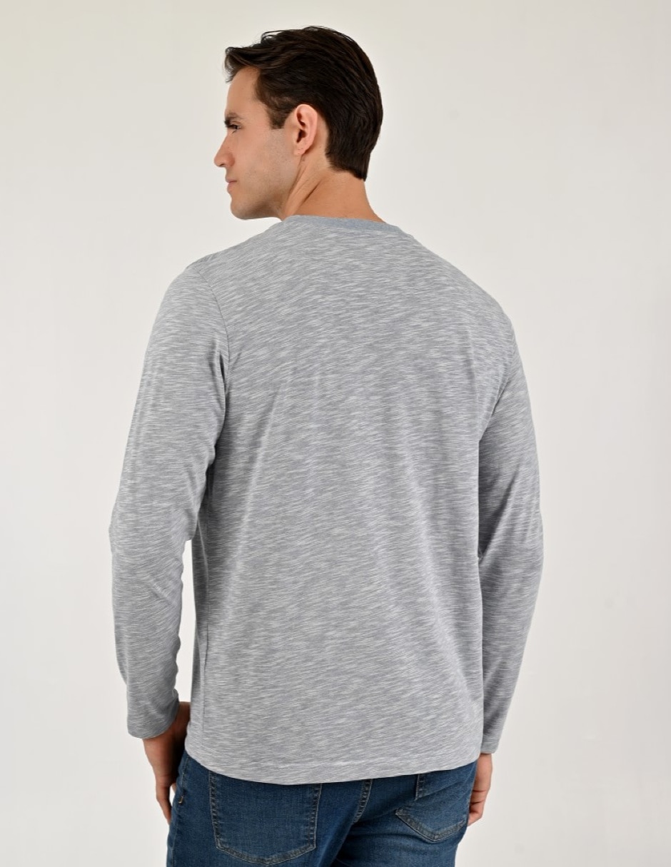Playera cuello redondo para hombre 4