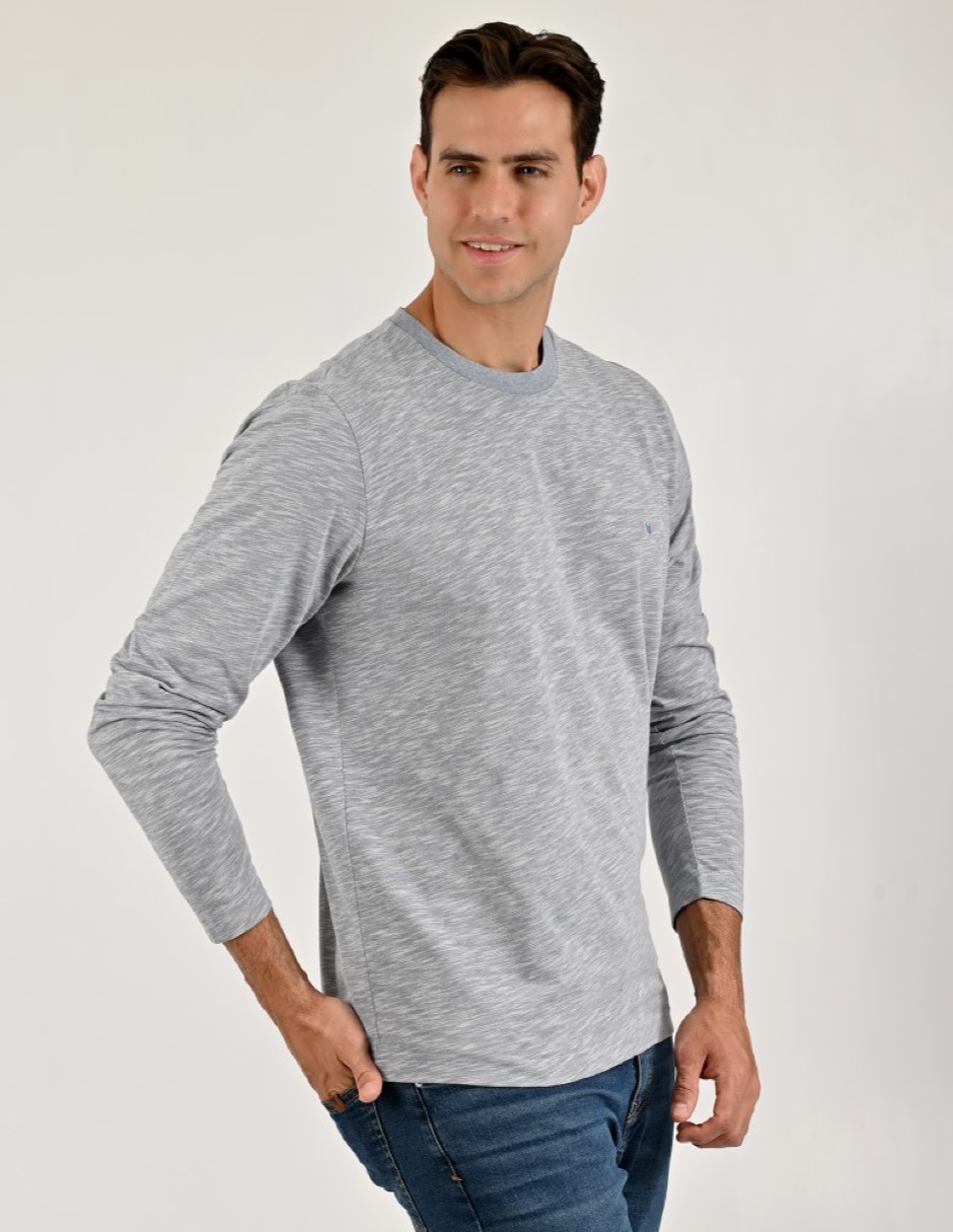 Playera cuello redondo para hombre 5
