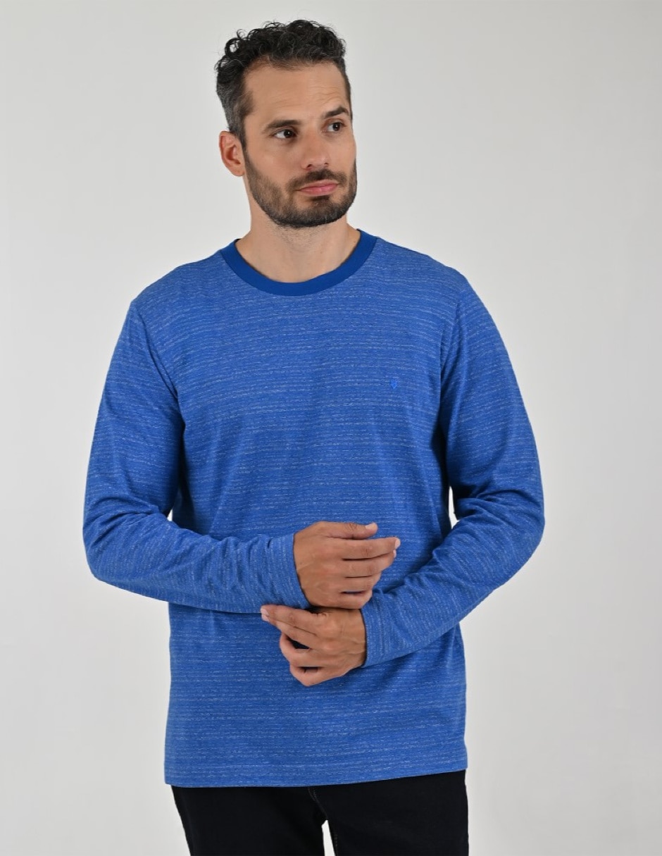 Playera cuello redondo para hombre