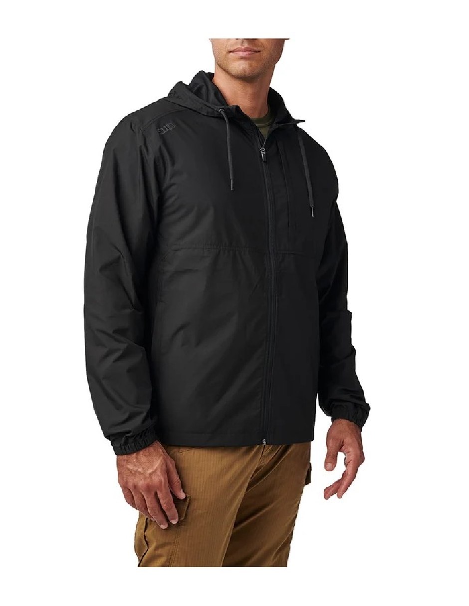 Chamarra casual capucha y bolsa para hombre 2