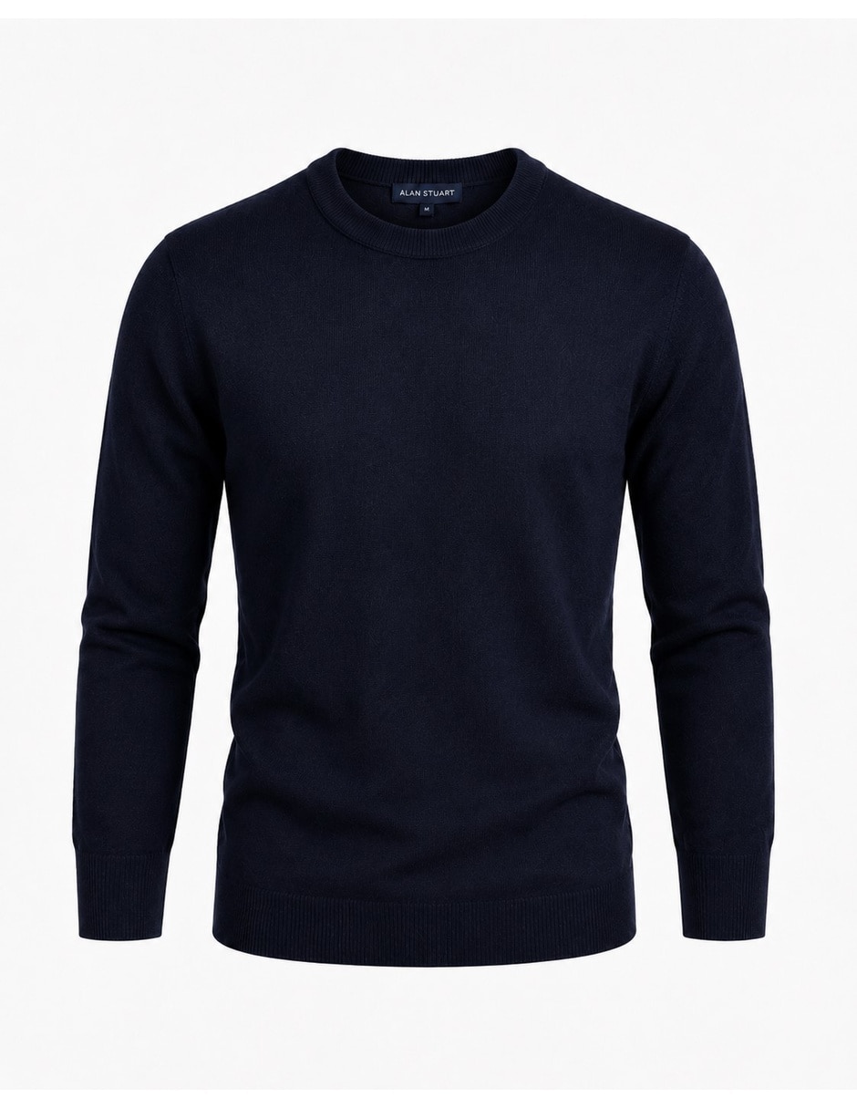 Suéter cuello redondo para hombre Suéter cuello redondo para hombre