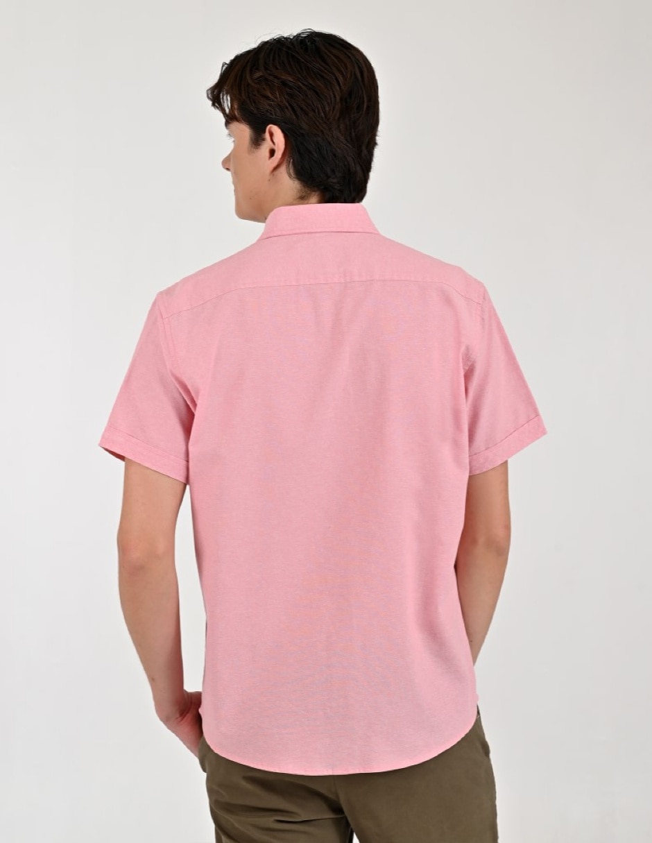 Camisa casual manga corta para hombre 3