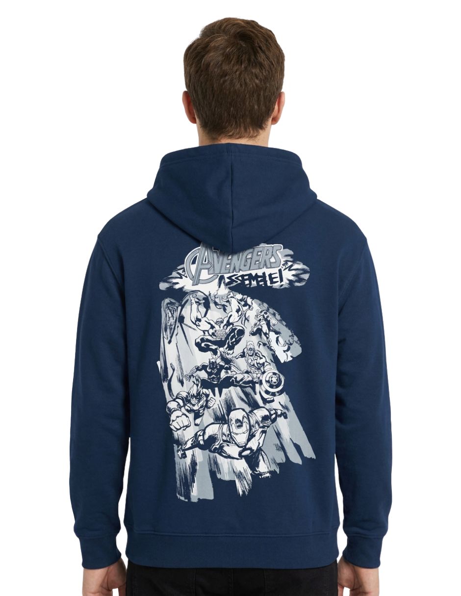Sudadera disney original logo assemble para hombre 2