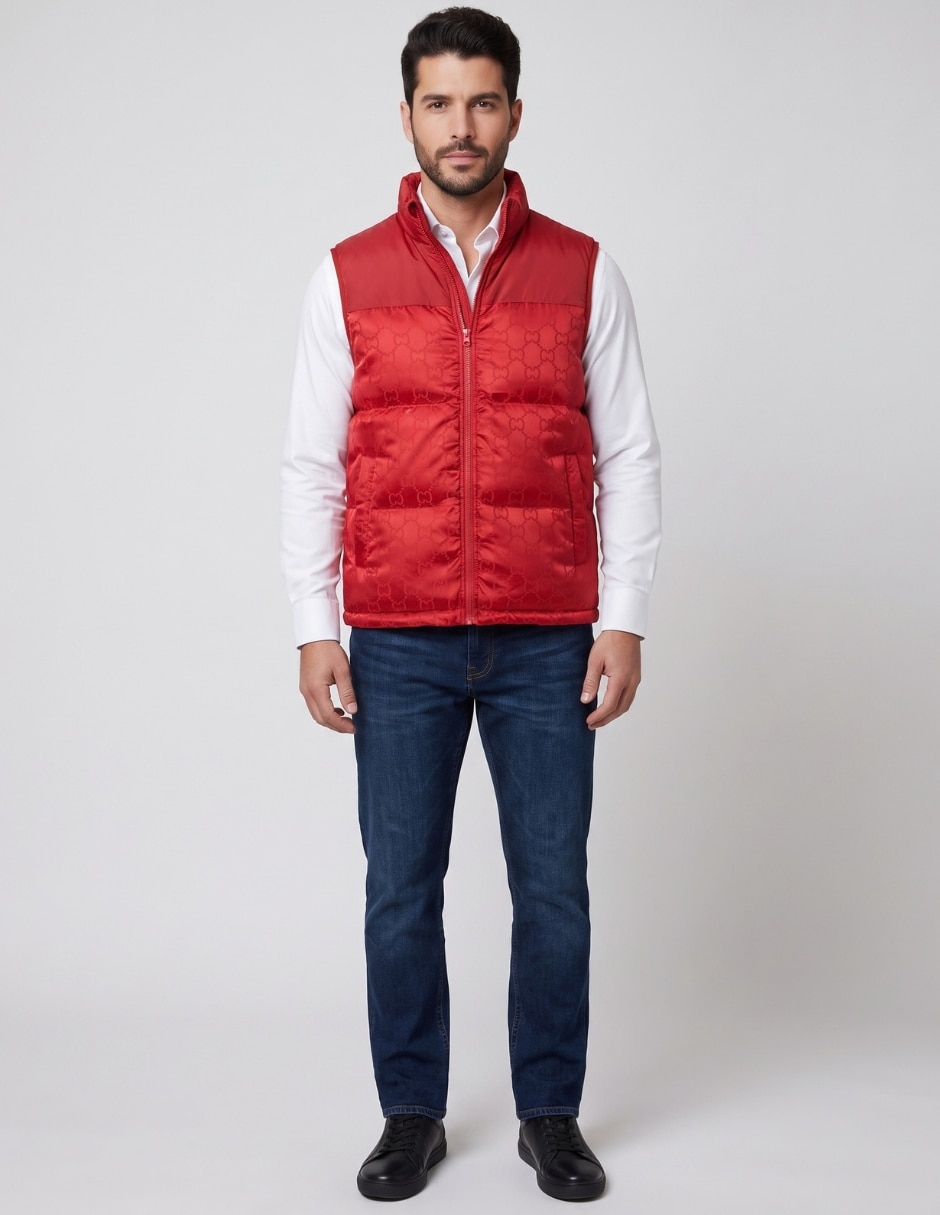 Chaleco jk-816 algodón capitonado para hombre 3
