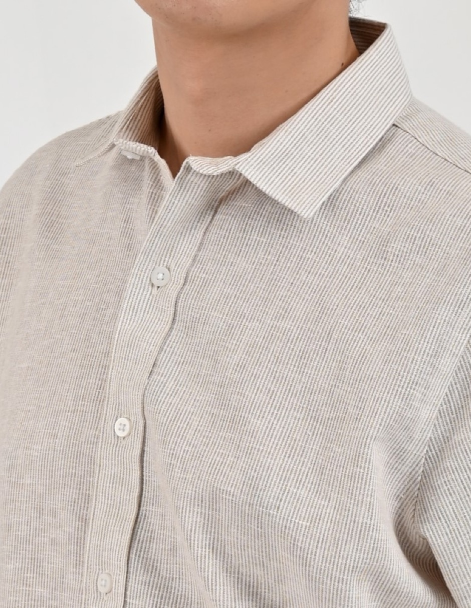 Camisa casual manga corta para hombre 3