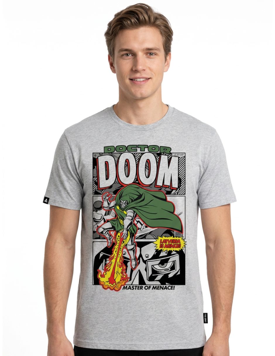 Playera disney original master of menace! Cuello redondo para hombre