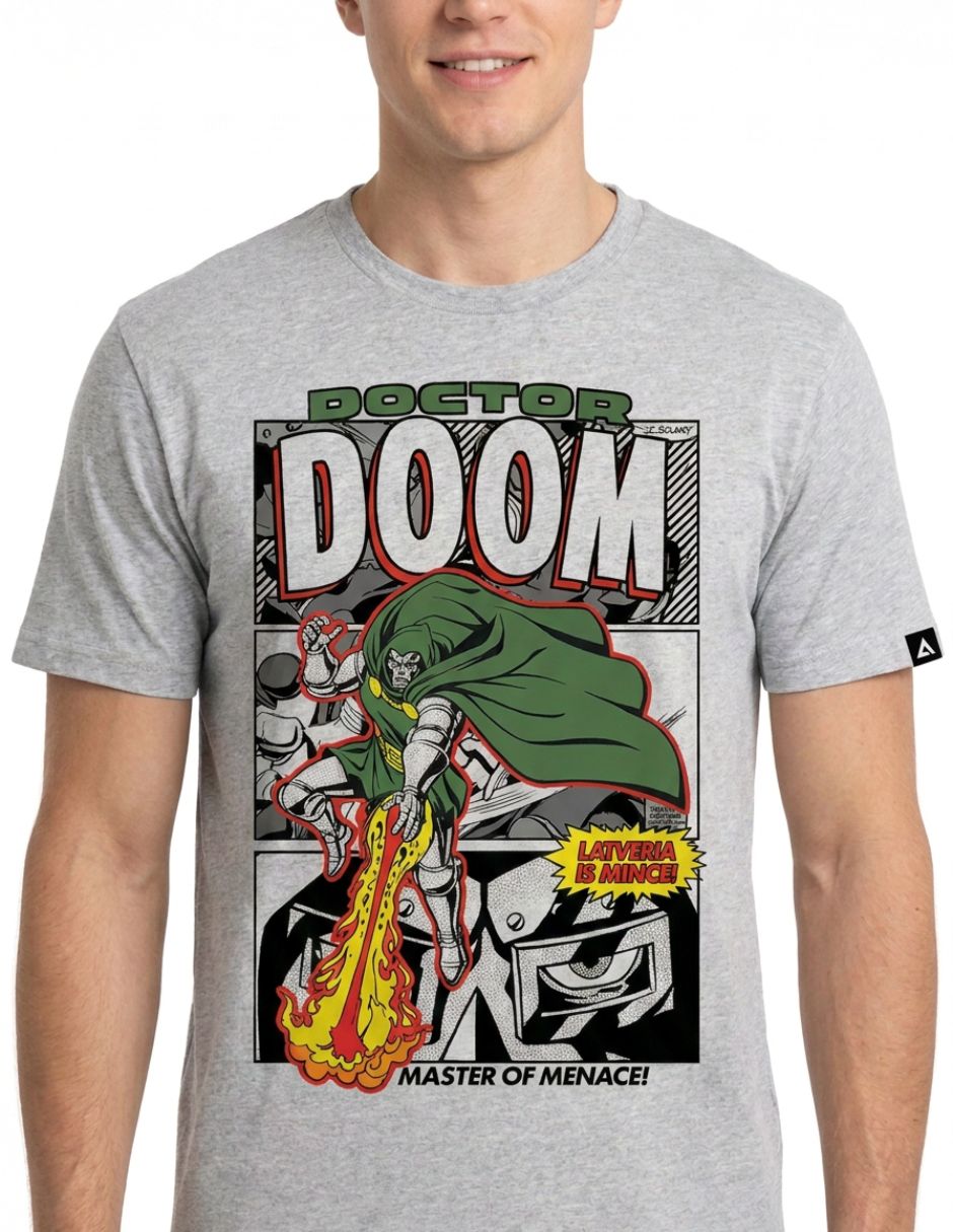 Playera disney original master of menace! Cuello redondo para hombre 2