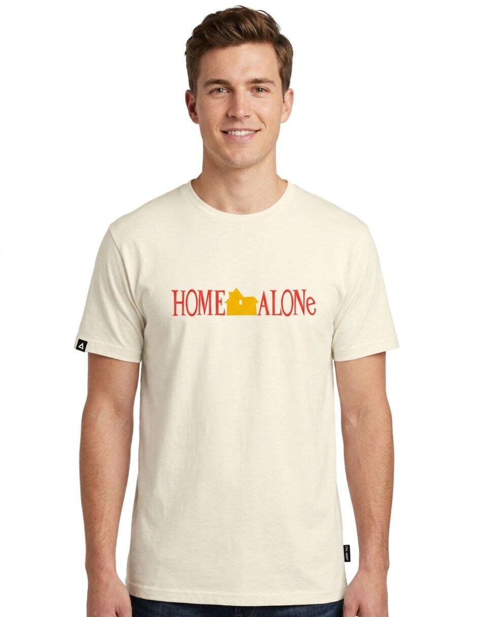 Playera home alone disney original ahhh cuello redondo para hombre Playera home alone disney original ahhh cuello redondo para hombre