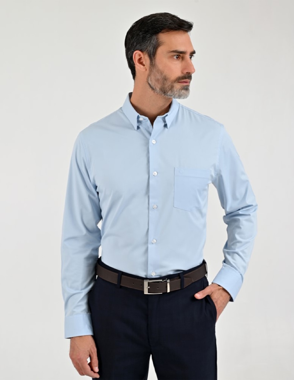 Camisa casual manga larga para hombre Camisa casual manga larga para hombre