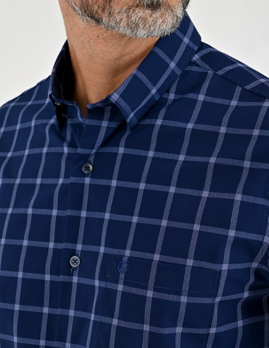 Camisa casual manga corta para hombre 2