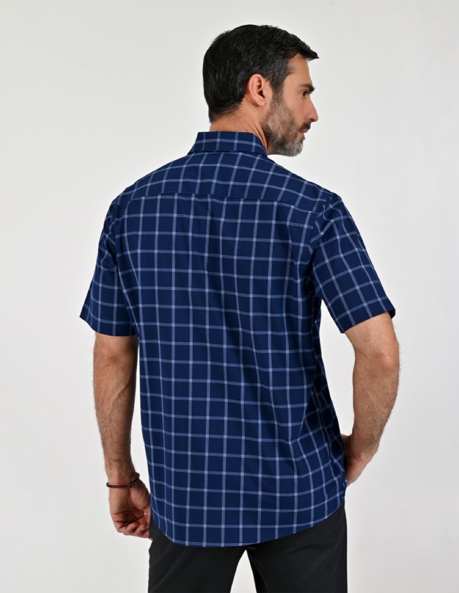 Camisa casual manga corta para hombre 3