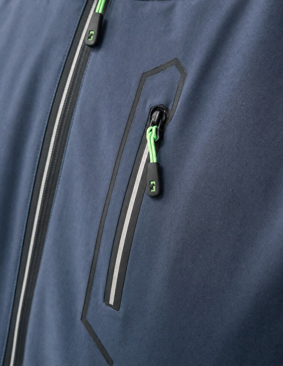 Chamarra casual con capucha para hombre 4