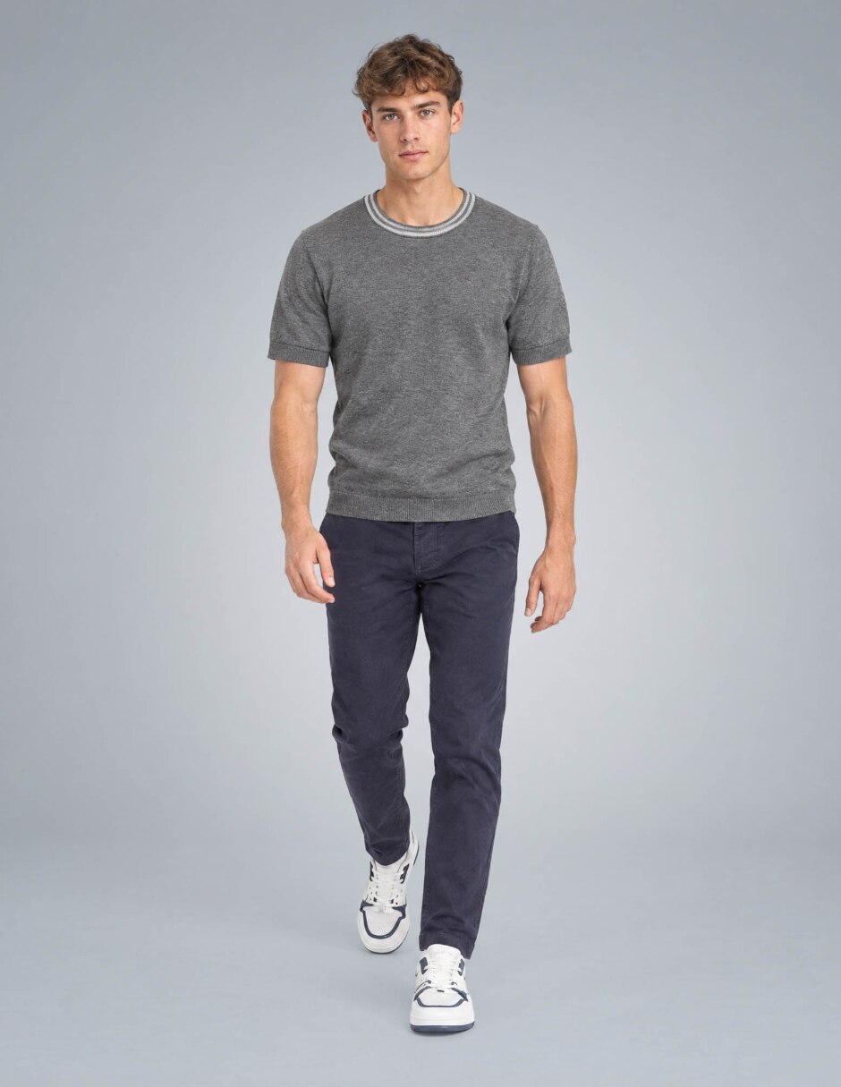Playera cuello redondo para hombre 3