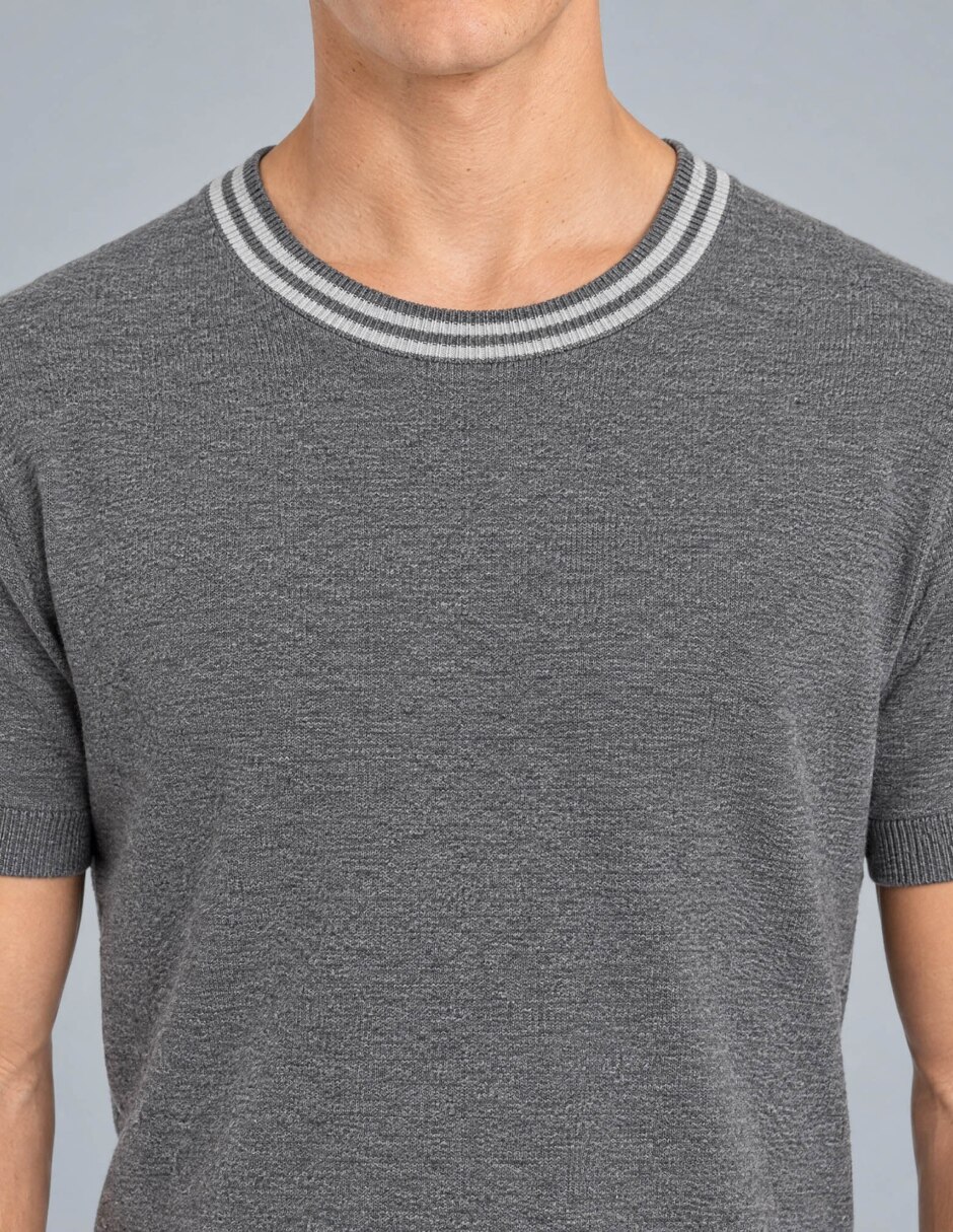 Playera cuello redondo para hombre 4