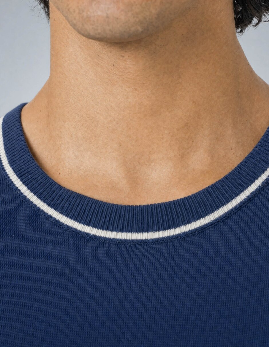 Playera cuello redondo para hombre 4