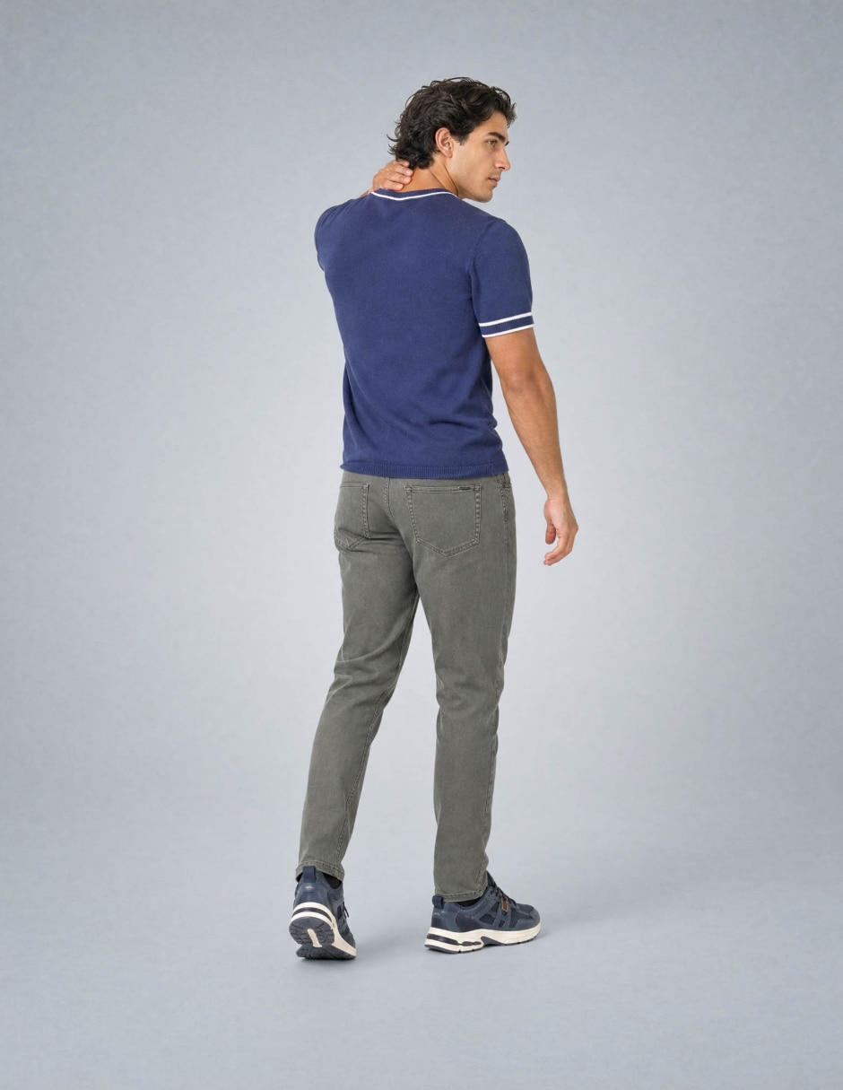 Playera cuello redondo para hombre 5