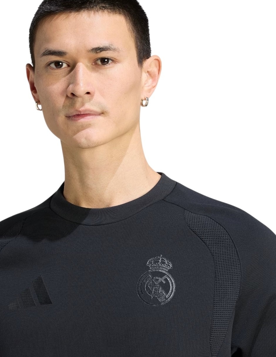 Sudadera real madrid tiro travel para hombre 4