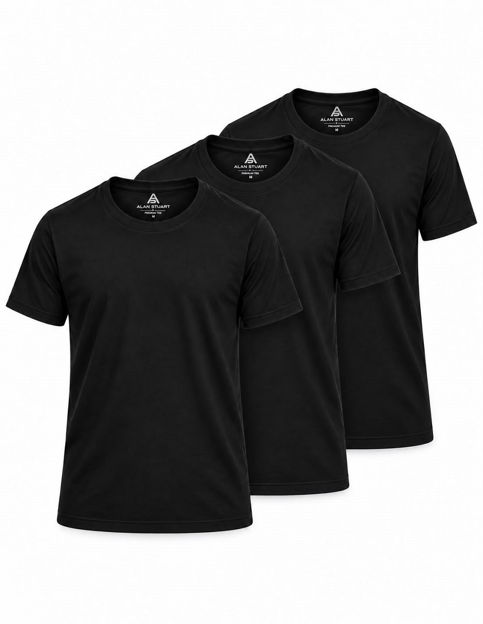 Playera cuello redondo para hombre 1