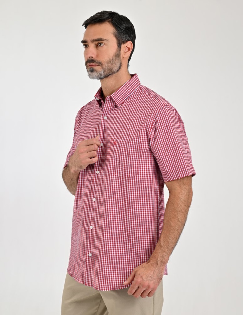 Camisa casual manga corta para hombre 3