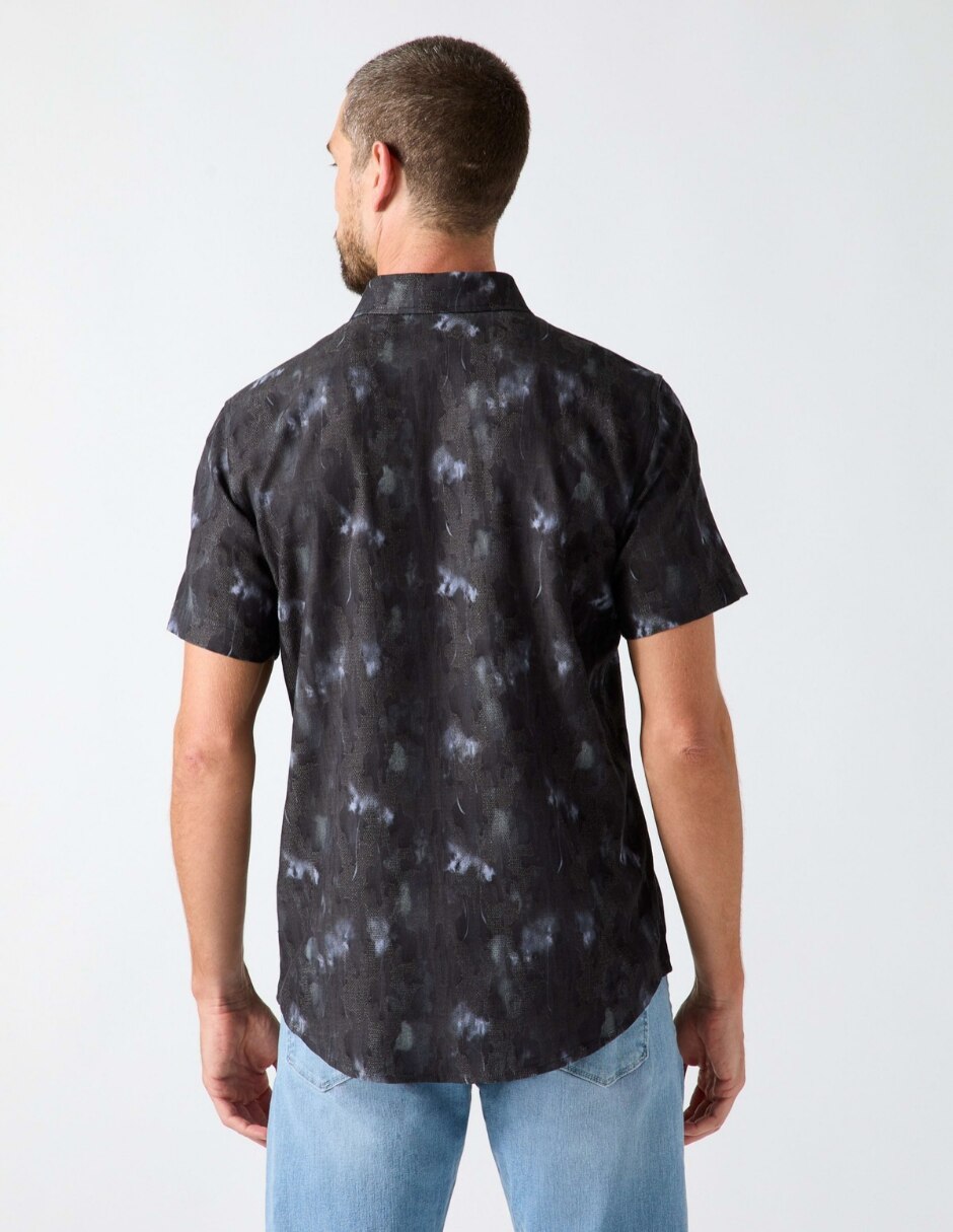 Camisa casual manga corta para hombre 2