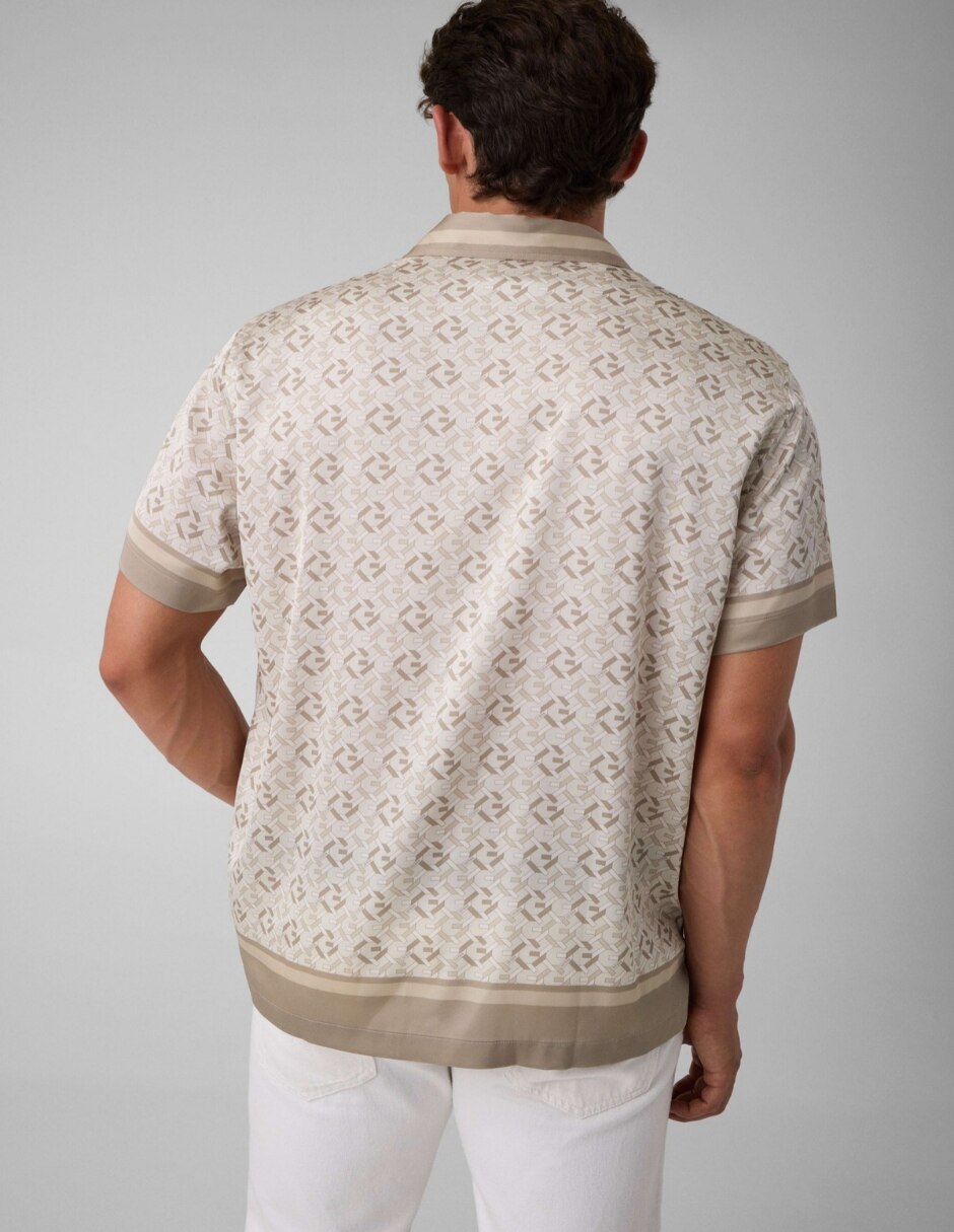 Camisa casual manga corta para hombre 2