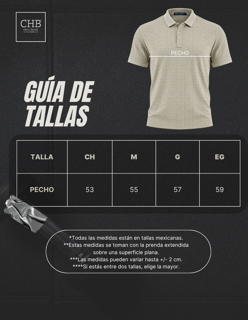 Playera tipo polo Para hombre 8