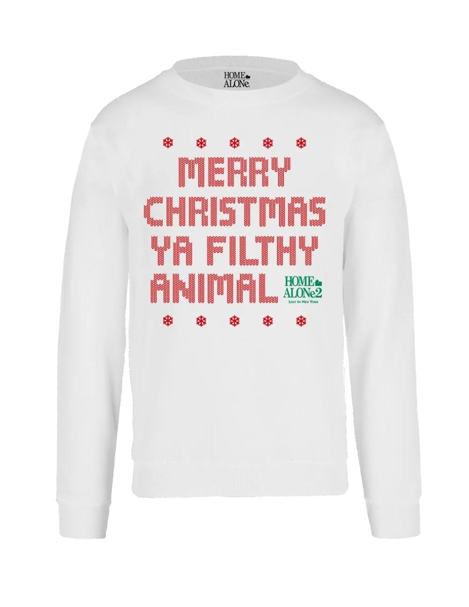 Sudadera disney original merry christmas ya filthy para hombre 4