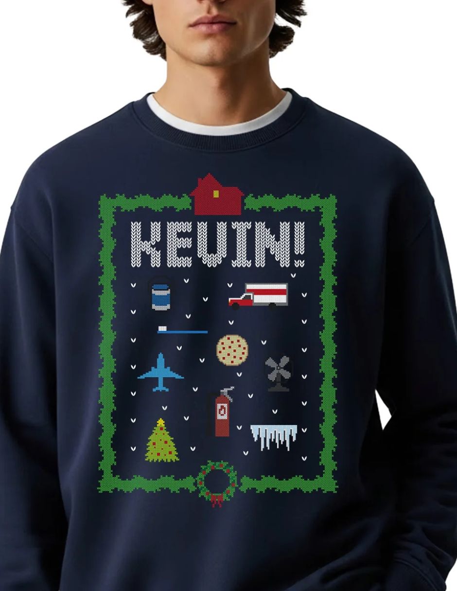 Sudadera disney original ugly kevin para hombre 2