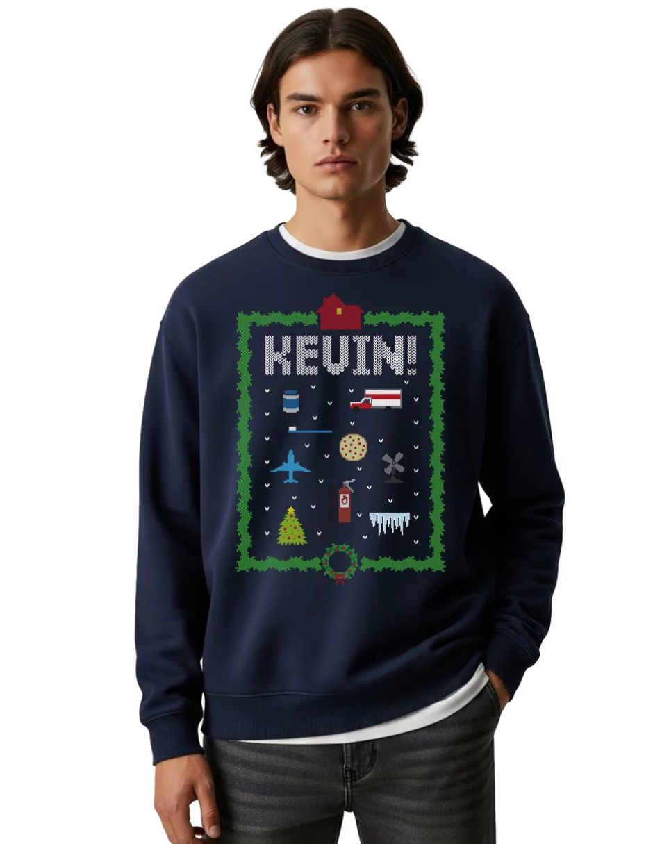 Sudadera disney original ugly kevin para hombre Sudadera disney original ugly kevin para hombre