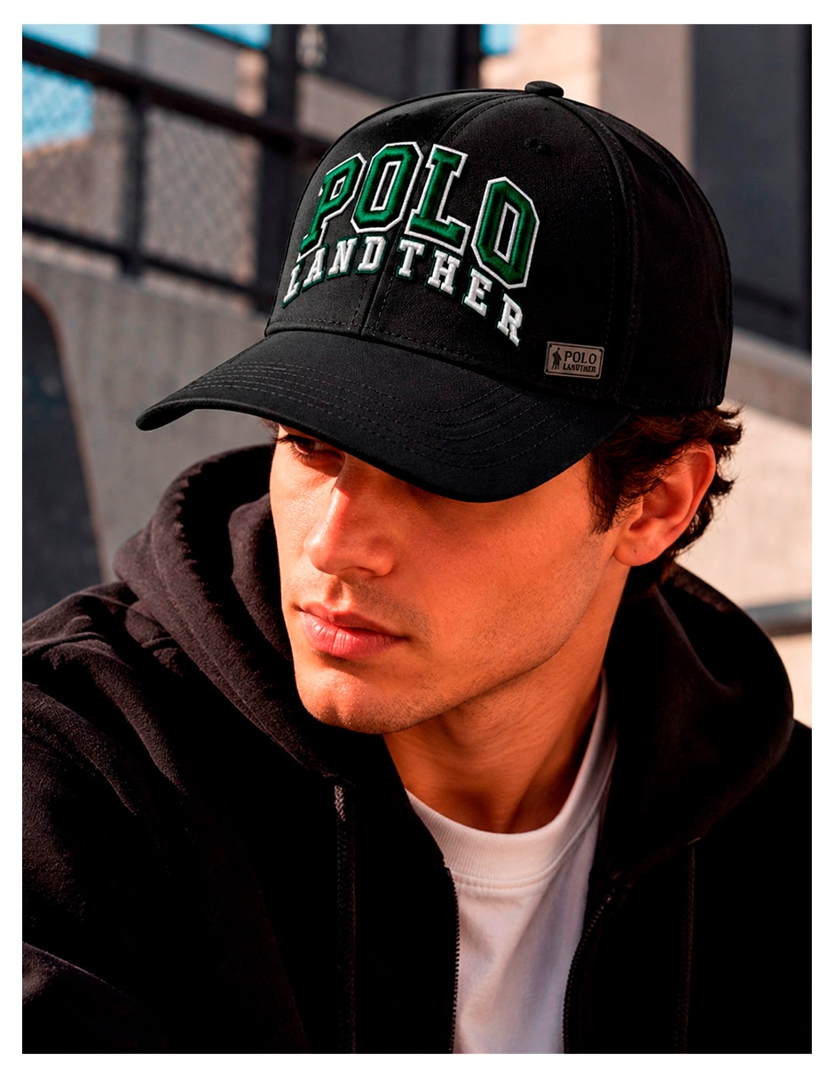 Gorra visera curva velcro casual para hombre 2