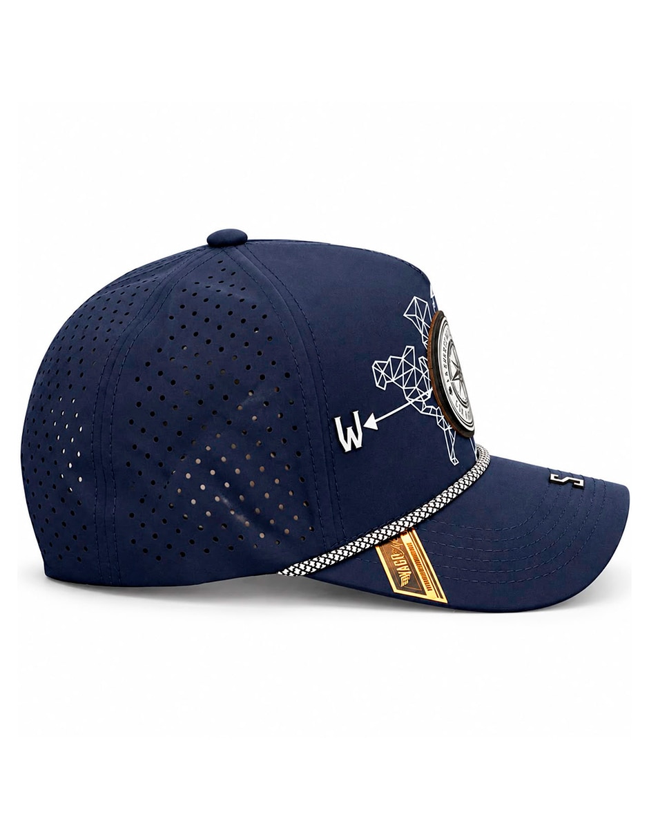 Gorra visera curva snapback casual para hombre 4