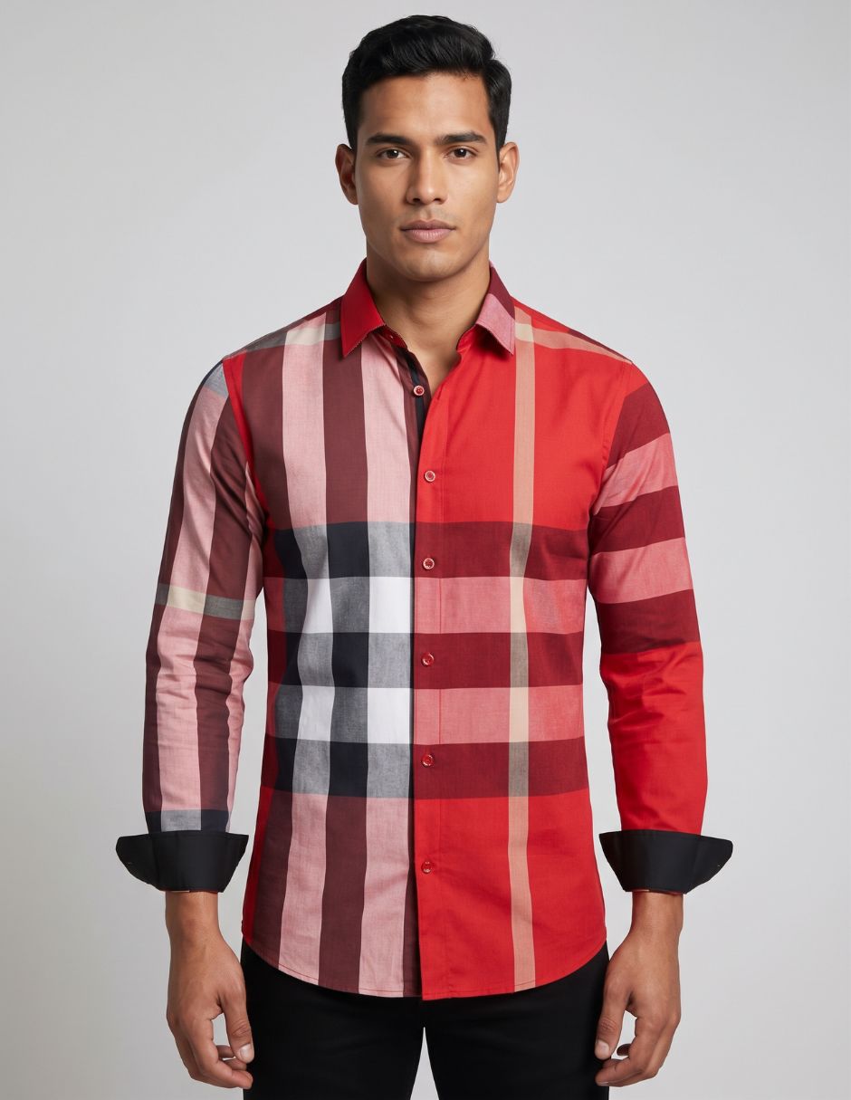 Camisa casual manga larga para hombre Camisa casual manga larga para hombre