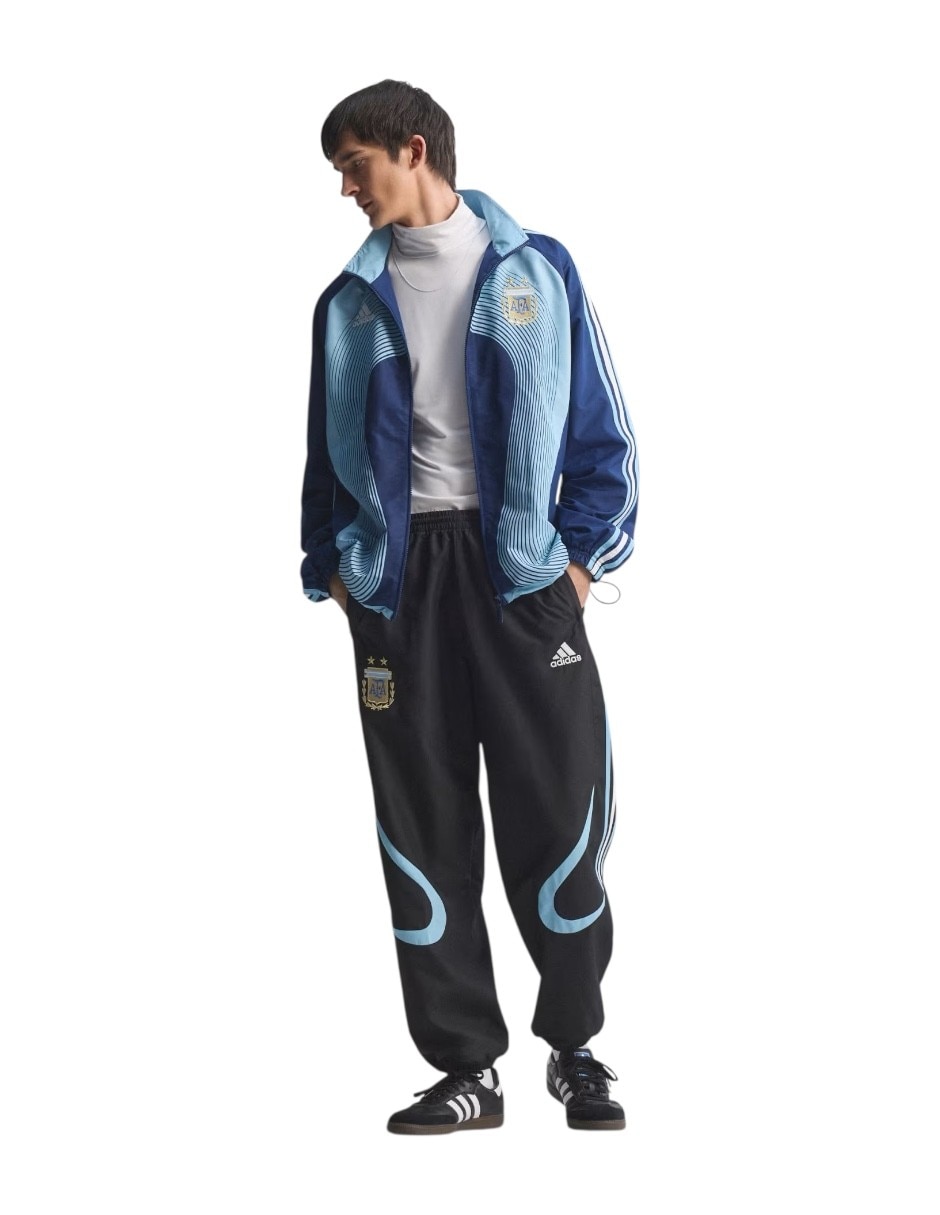 Chamarra casual seleccion argentina afa 2006 retro con bolsillos para hombre 10