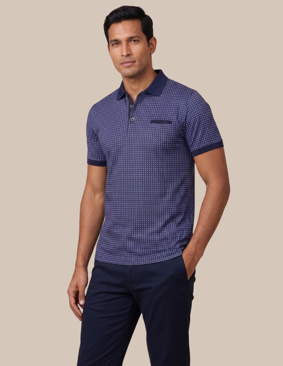 Playera cuello polo para hombre 2