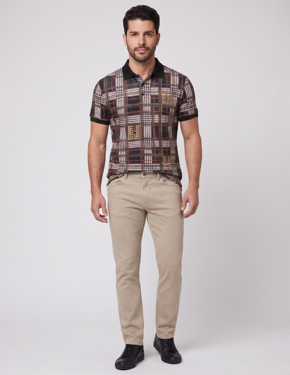 Playera cuello polo para hombre 2