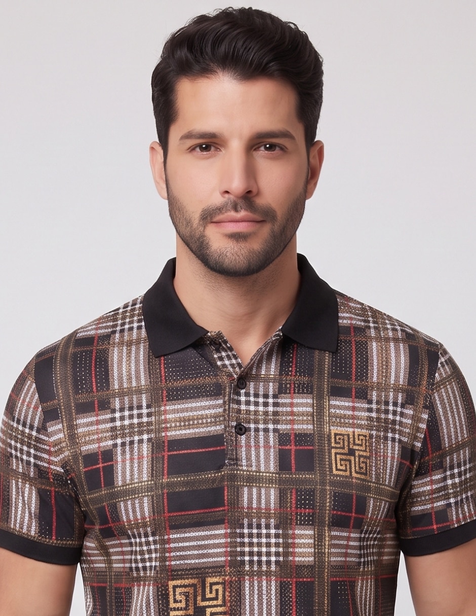 Playera cuello polo para hombre 4