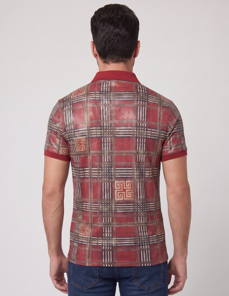 Playera cuello polo para hombre 2