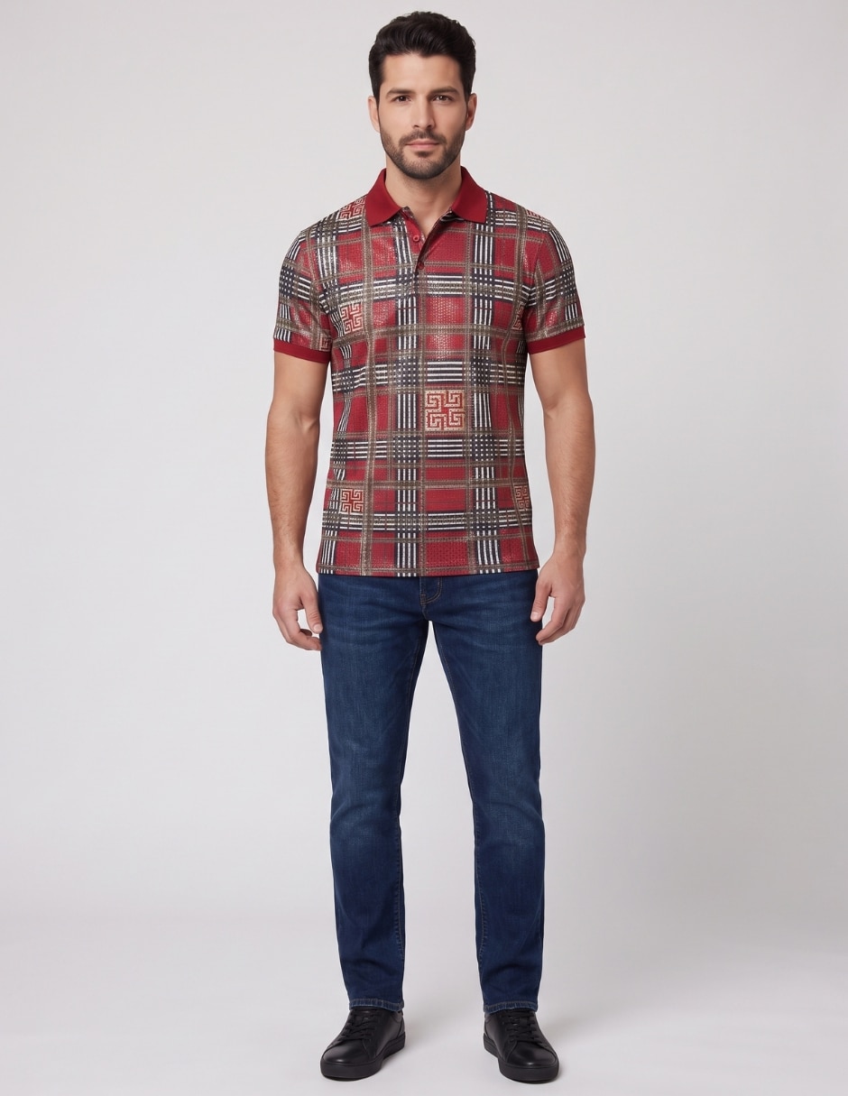 Playera cuello polo para hombre 3