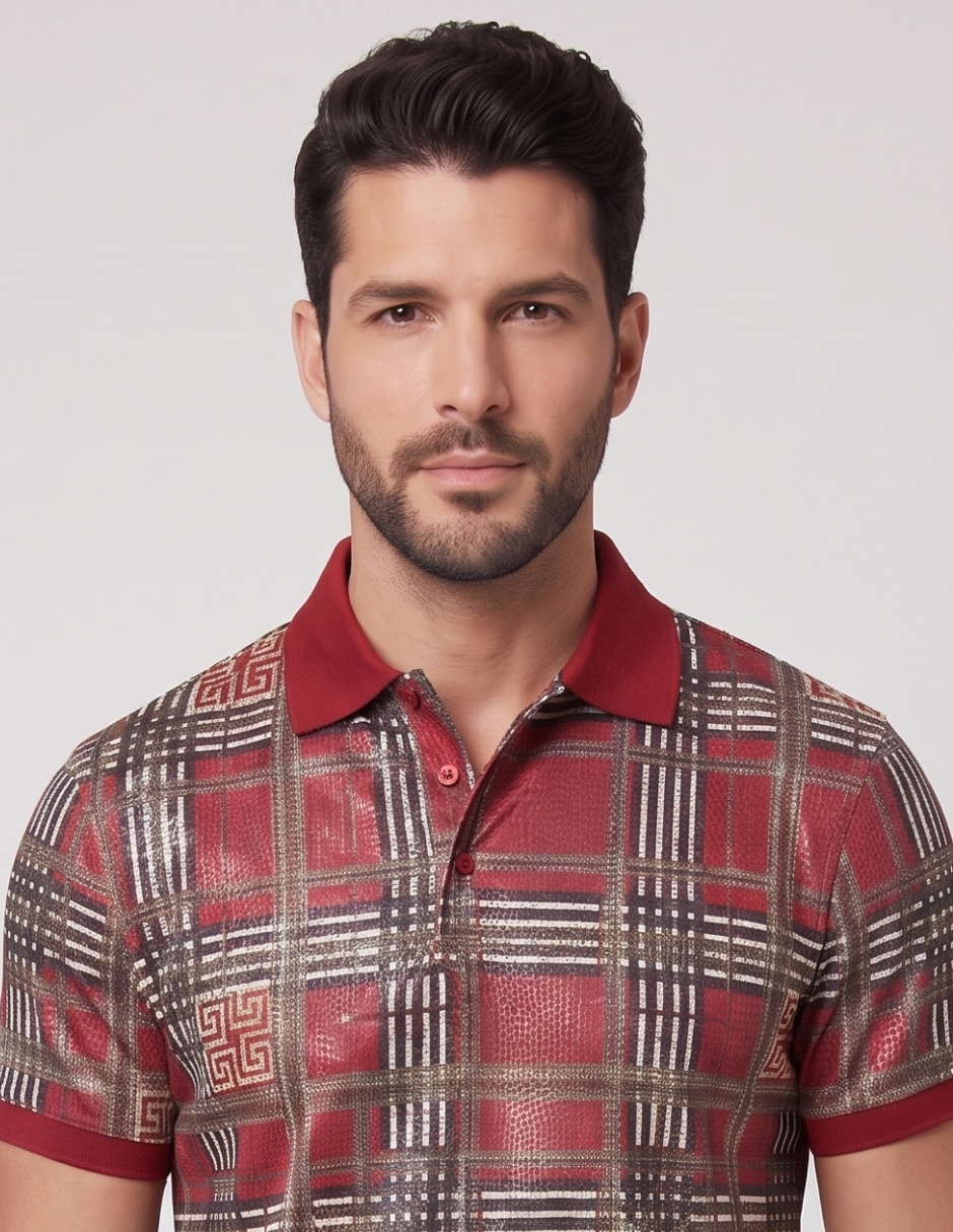 Playera cuello polo para hombre 4