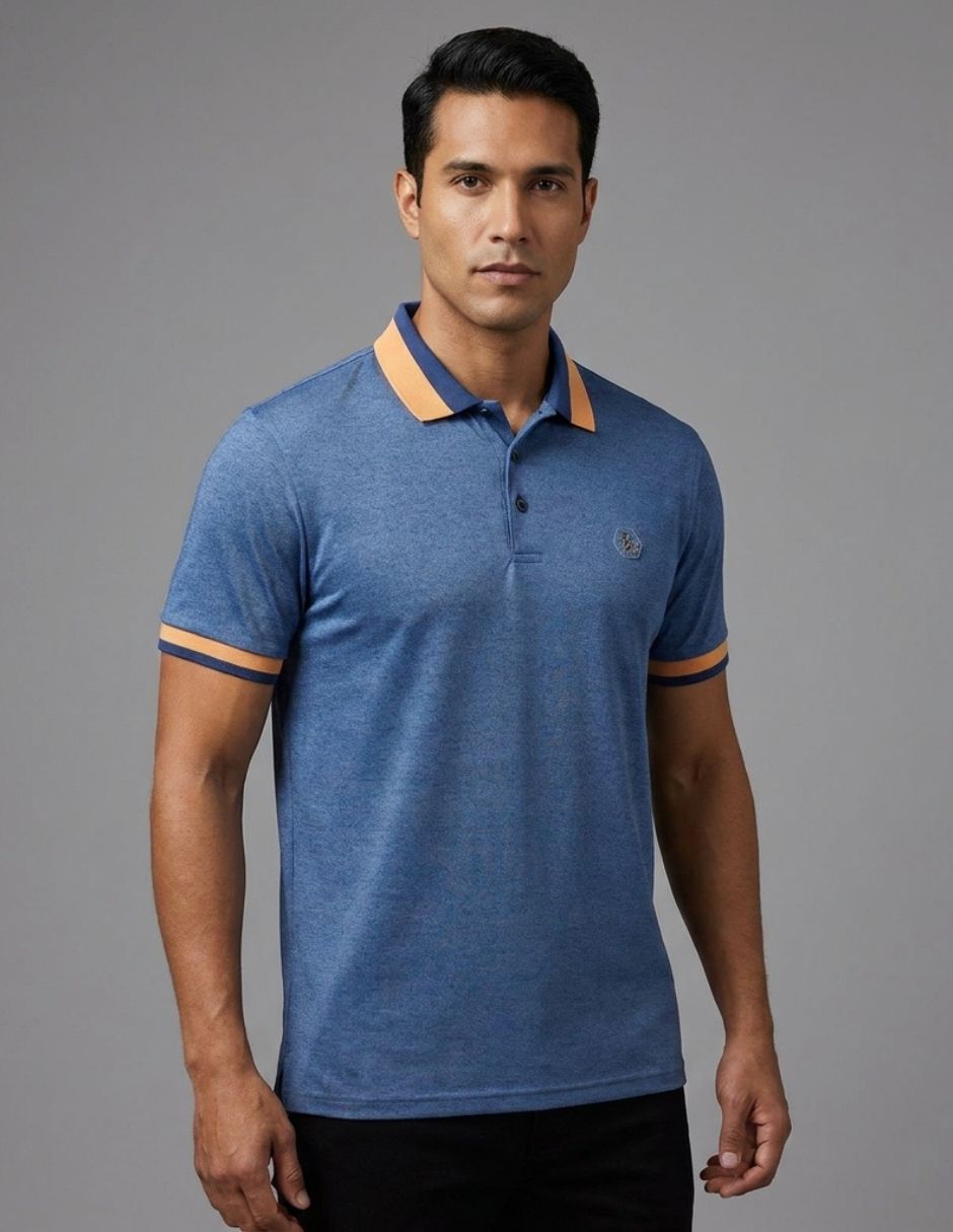 Playera cuello polo para hombre
