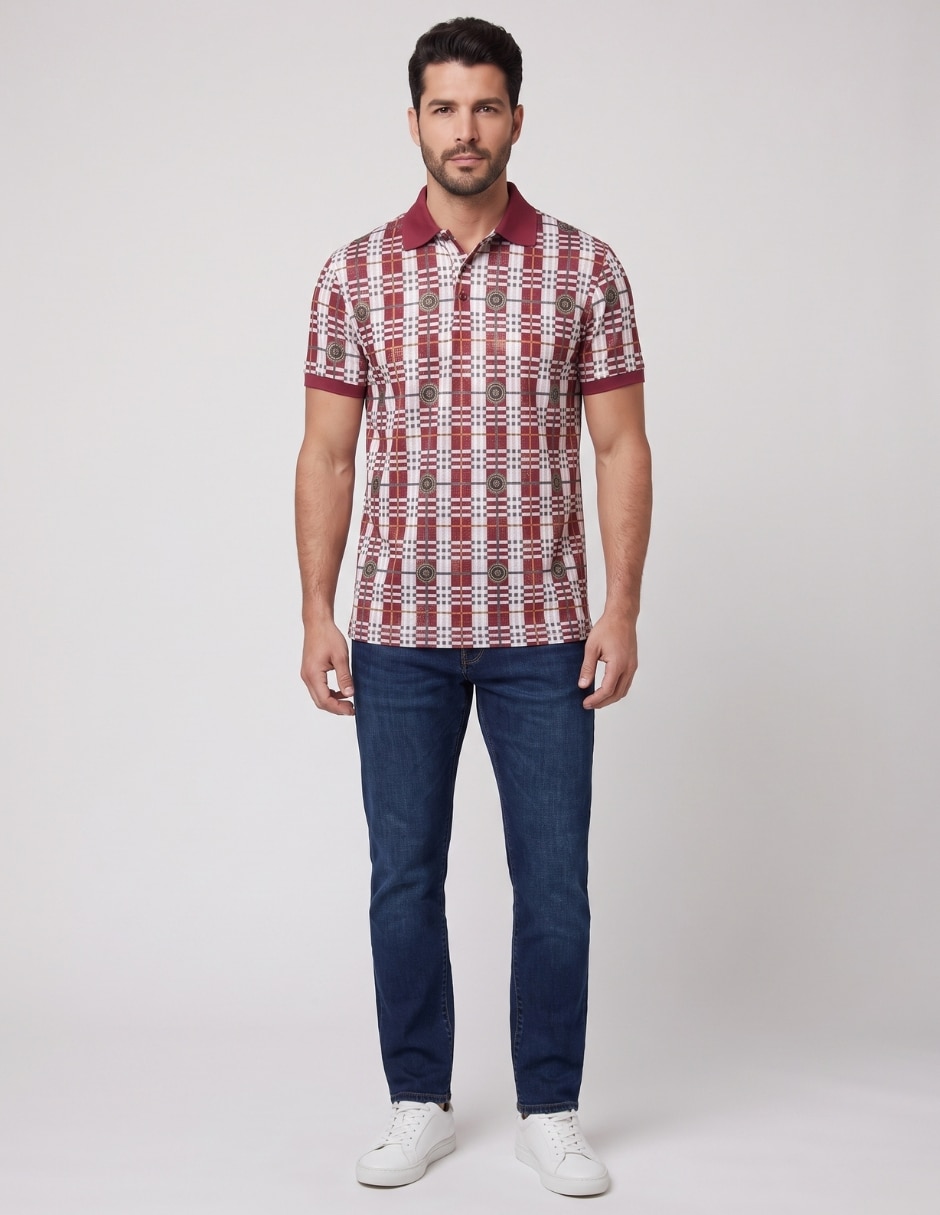 Playera cuello polo para hombre 3