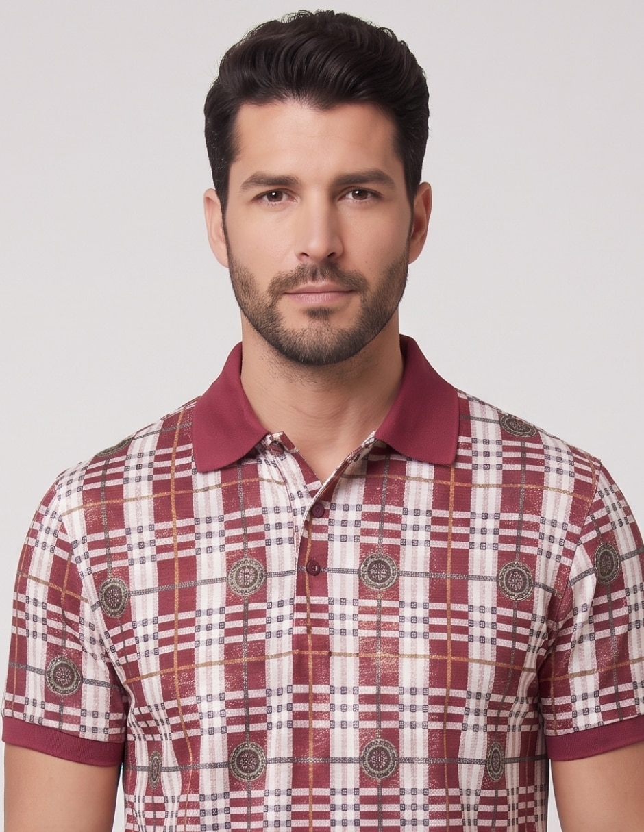 Playera cuello polo para hombre 4