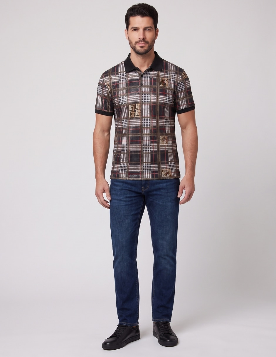 Playera cuello polo para hombre 3