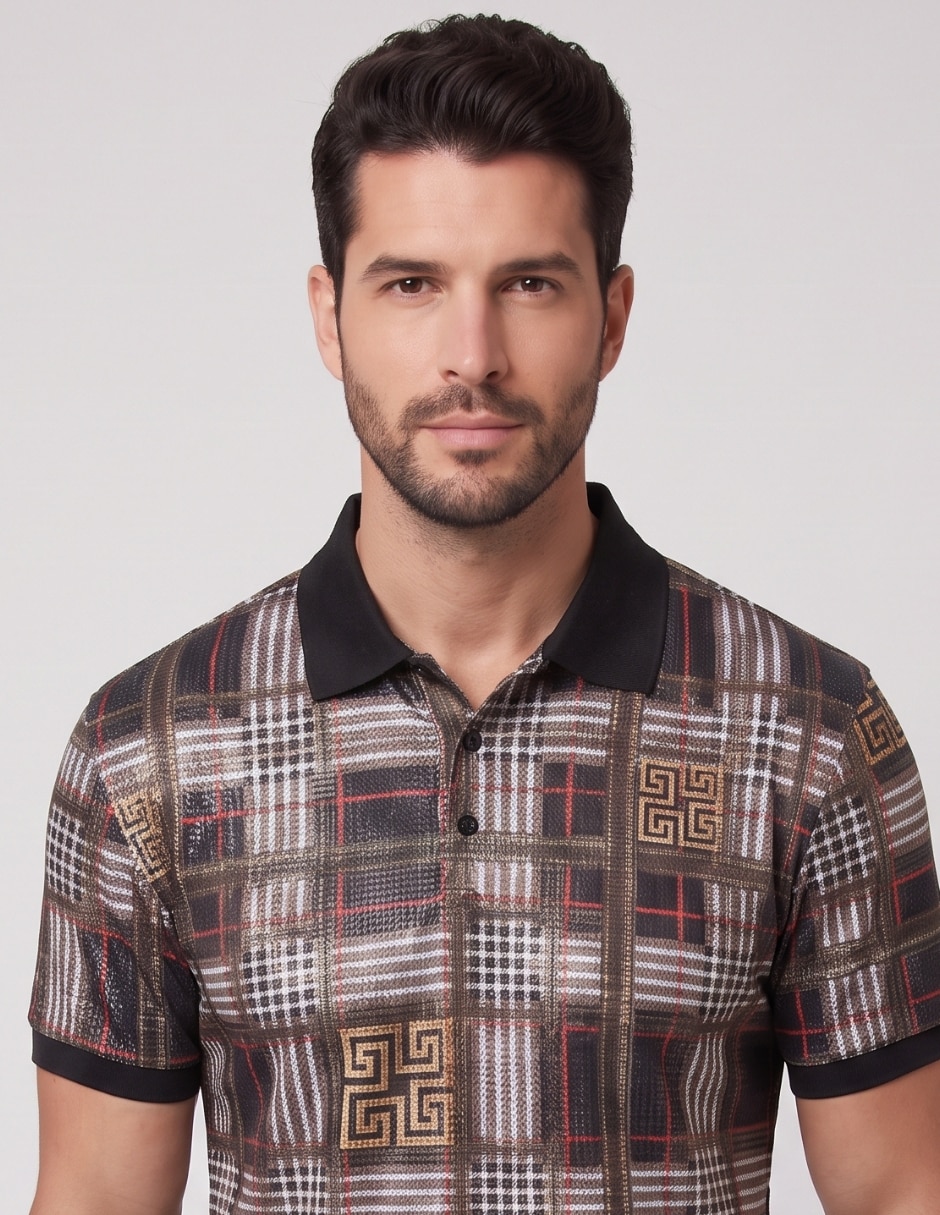 Playera cuello polo para hombre 4