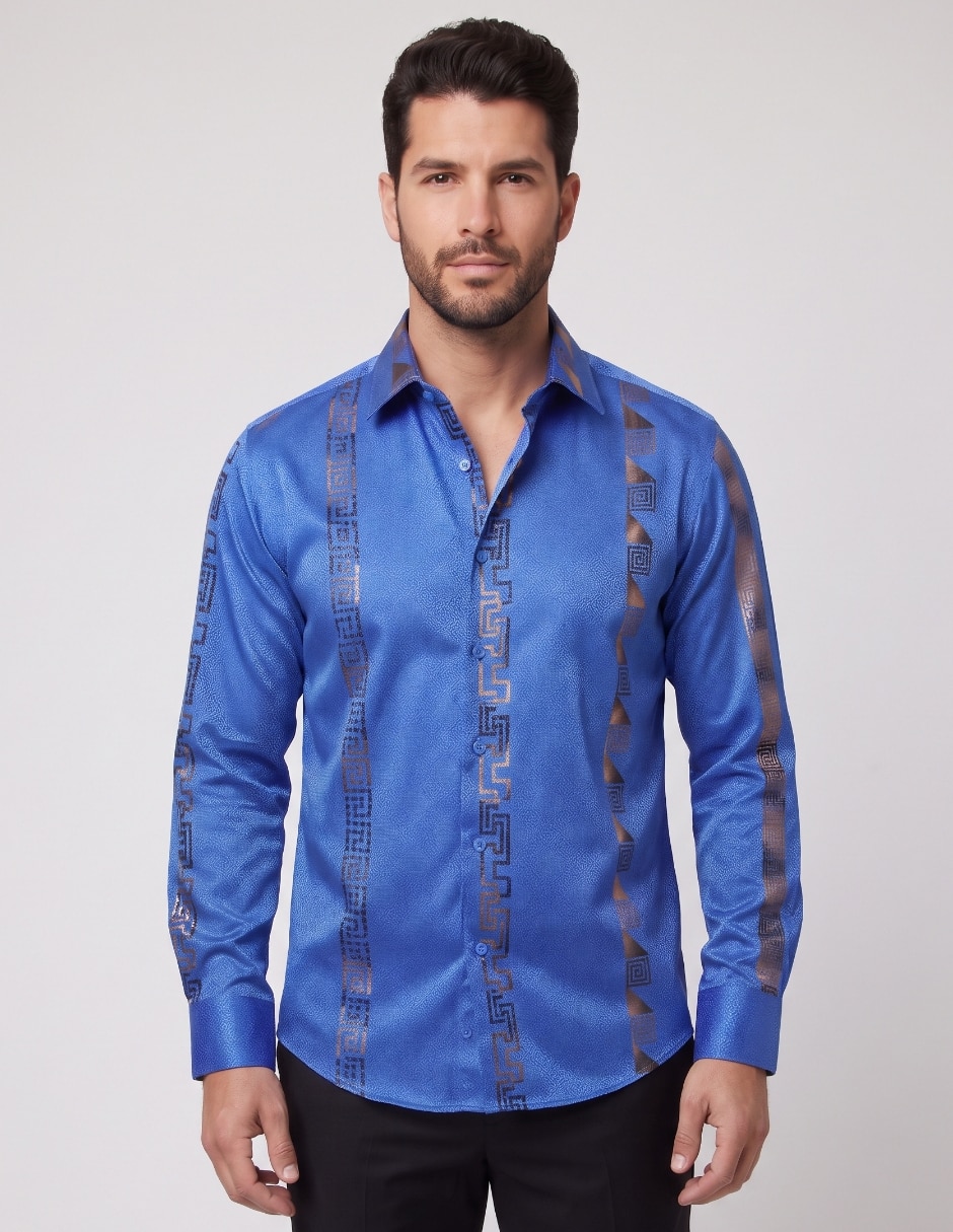 Camisa casual manga larga para hombre Camisa casual manga larga para hombre