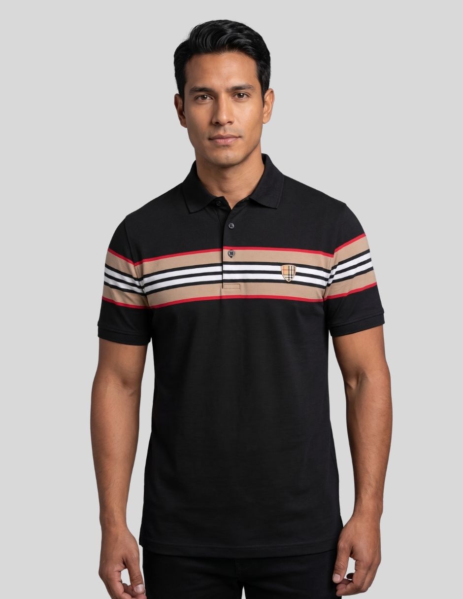 Playera cuello polo para hombre